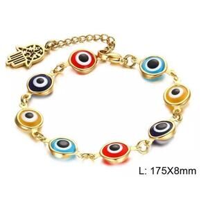 Bracelets Stainless Steel Eye Turkish